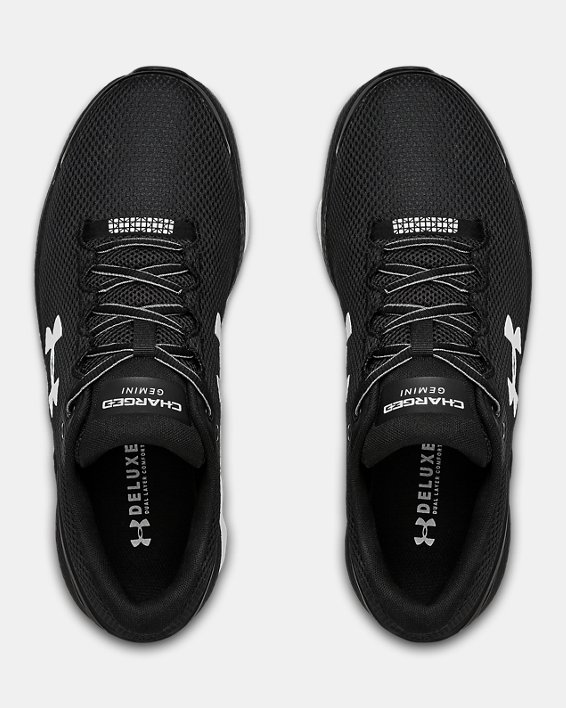 Men's UA Charged Gemini Running Shoes, Black, pdpMainDesktop image number 2